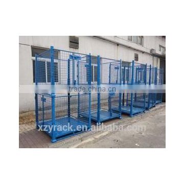 mesh box wire cage metal bin storage container