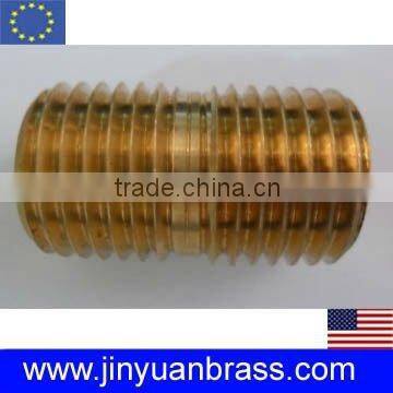 Brass close nipple