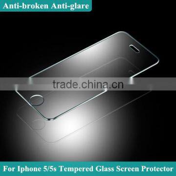 Screen Guard For Iphone 5s 5 Toughened Tempered Glass Screen Protector With Retail Pack Factory