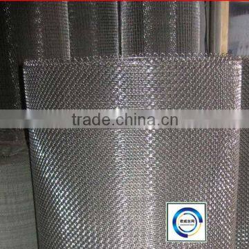 plain woven stainless steel crimped wire mesh (Anping Mesh Factory Price)