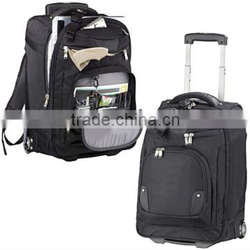 Wheeled Carry-On Promotional Luggage with Compu-Sleeve - 21"