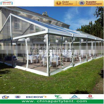 Cheap party transparent tent clear roof marquee for sale