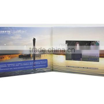 2.8" inch Lcd media card for video AD business greeting display