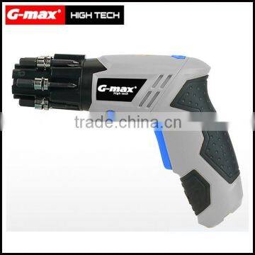 G-max 600mah Ni-cd Battery Powered Rechargeable Screwdriver GT32007