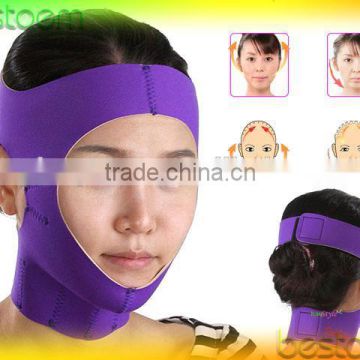 2014 fashionable elastic and durable neoprene mask face slimming in stock