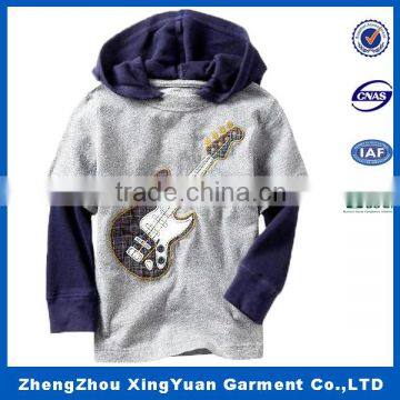 wholesale cut and sew apparel factory baseball jacket hoodie fashion new design hoody for boys