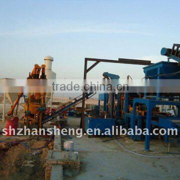 Full automatic concrete block making machine