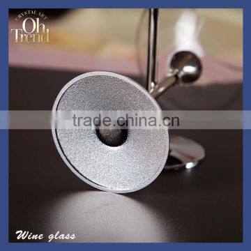 Glassware Manufacturer Handmade Cheap Wine Glass Goblet With Multi-turn Drill Wendding Shopping photo-6