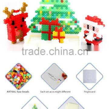 christmas gifts RM601 educational toys diy beads kits soft hama beads