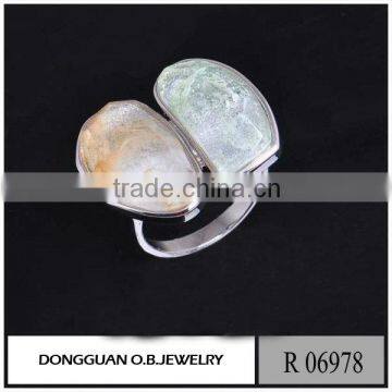 New design ladies finger ring/semi-precious stone ring designs jewelry for men