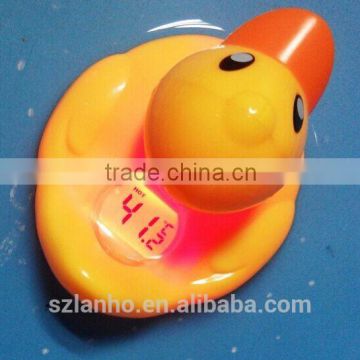 2016 New hot sale funny digital Duck Thermometer/toy for Baby Bath