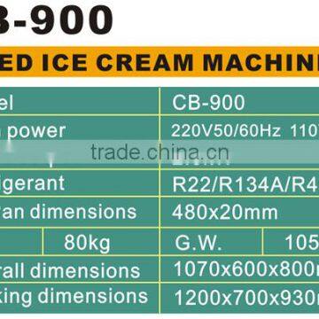 Factory Made Ice Cream Roll Frying Two / Double Pans Maker 110v 220v50/60hz photo-2