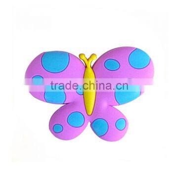 Lovely designs named PVC custom butterfly fridge magnet