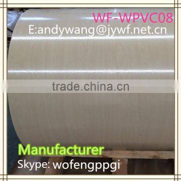 PVC/PET Film Laminated Steel Coils/Sheets for Freezer