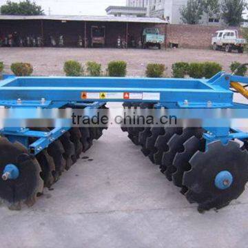 Heavy suspension offset disc harrow