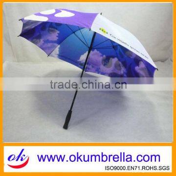 2013 Color Changing Golf Umbrella, Air Prinitng Umbrella