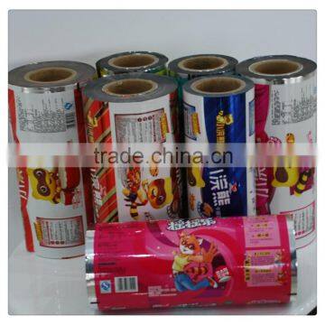 9 colors gravure printing pe films 2015