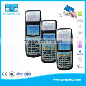 prepaid card payment terminal for store loyalty card cashless payment