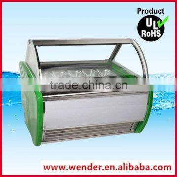 12GN pans colorful commercial ice cream batch freezer