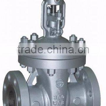 Flanged API industrial gate valve A216 WCB