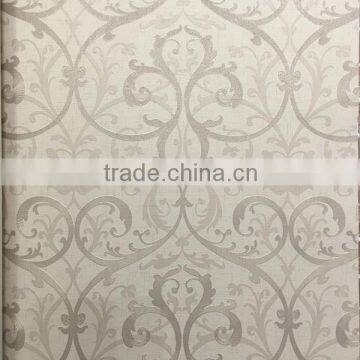 vinyl wallpaper with beautiful pear gloss European flowers