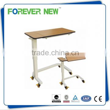 YXZ-021 Moveable hospital over bed table patient bedside trolley dining table