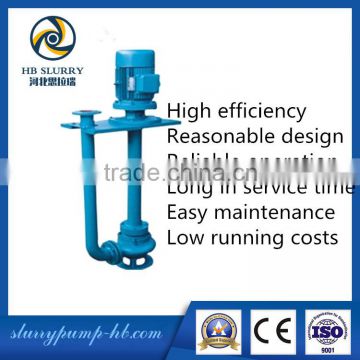 Export heavy duty submerged vertical slurry pump for sludge