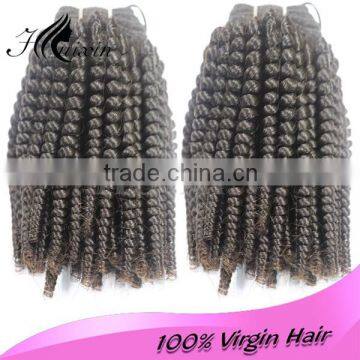 100% Unprocessed Virgin Cambodian Kinky Curly Hair Weaves photo-3