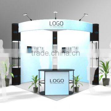 fashionable 3x3 exhibition booth for big display