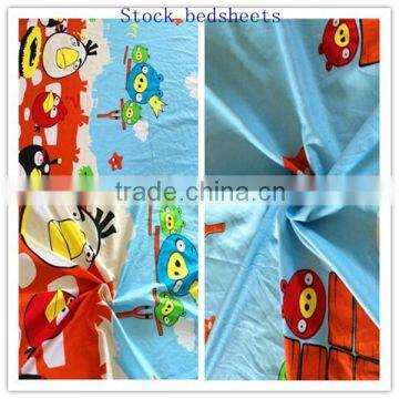 2014 New Stock 100%P printed Bedsheets for Home textile