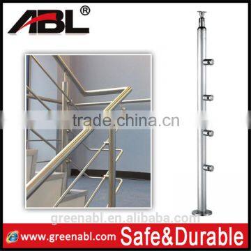 stainless steel tubular handrail iron balustrade