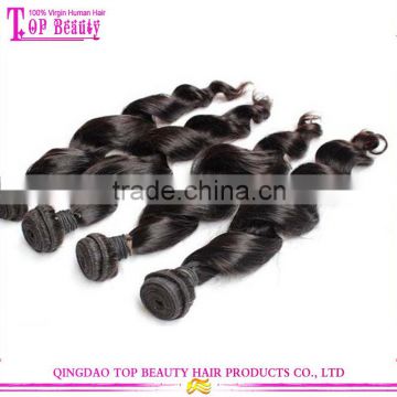 Fast Delivery Milky Way Pure Human Hair Double Weft Loose Wave Brazilian Milky Way Hair