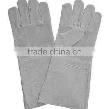 Grey Cow Split Welder Gloves