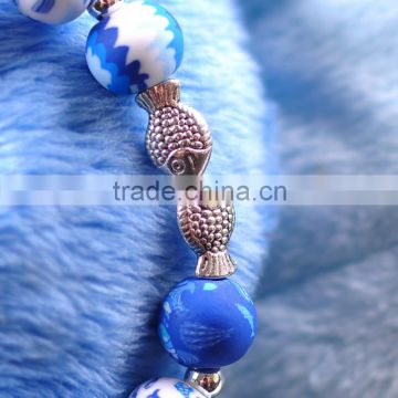 2016 Hot Sale Clay Beaded Bracelet Souvenir For Ladies And Girls