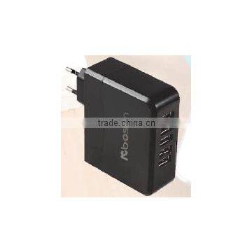 New, Hot, Multifunctional Type C, QC2.0, IQ Chip 5 Port USB Charger, 5V 10A CE, UL, FCC Approved photo-6