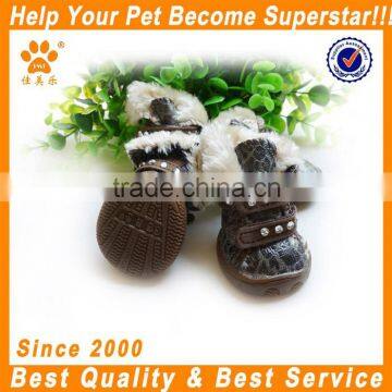 JML 2015 Pet Supply Warm Snow Shoes Rubber Dog Boots photo-4