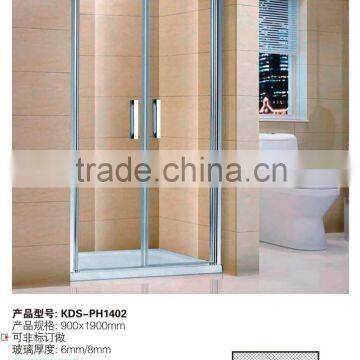 New arrival stainless steel Modern simple shower screens kades -PH1402 high quality shower room