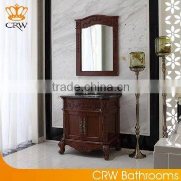 CRW OF-9601 Bathroom vanity With Carving