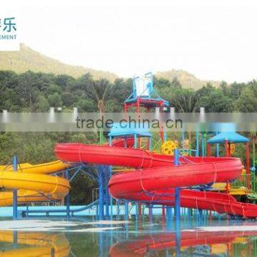 Amusement Park Fiberglass Water Slide Tubes for sale