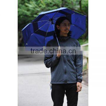 2 fold strong windproof umbrella