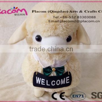 New design lovely and fashion customize cheap gifts and kids gift wholesale plush pillows sheep