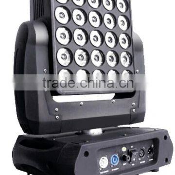 New Product! 12w x 25pcs RGBW 4-in-1 led matrix moving head light