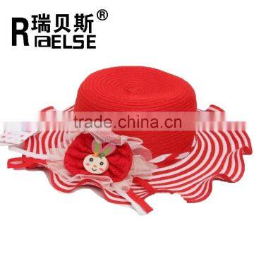 Fashion paper straw hat promotion children hat