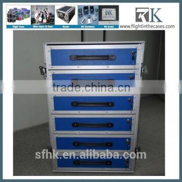 Aluminum Rack Case,6 Drawer Touring Tech Heavy Duty Case/Aluminum Road Rack Case photo-2