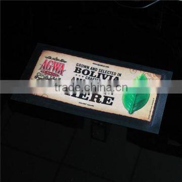 High quality nitrile rubber bar beer mat with OEM logo