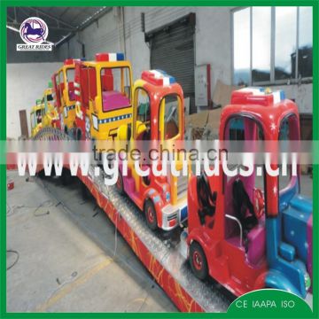 funfair rides mini electric track train for kids