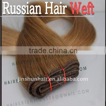 WEFTED SLAVIC HAIR - RUSSIA PR-COLORED HAIR