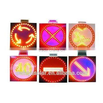 Solar Turning Signs/illuminated Traffic Arrow Signs/solar Limit Warning Sign photo-6