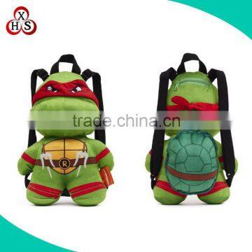 New arrive custom kid backpack soft plush turtle backpack