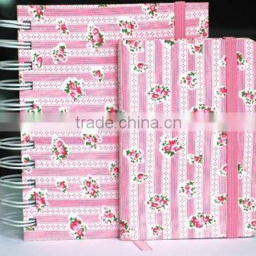 promotional spiral cloth notebook